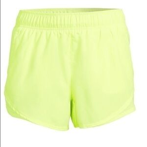Running shorts new XL (16-18) neon yellow NWT